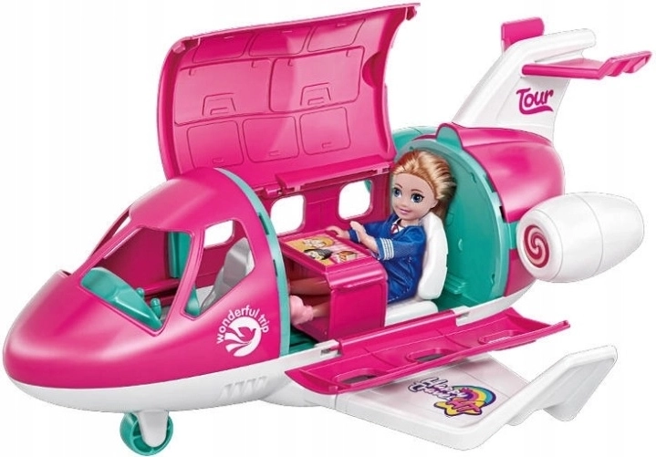 Avión abatible con acceso a la cabina