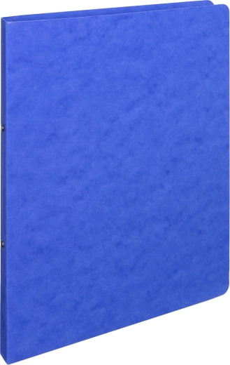 Archivador azul A4 con mecanismo de dos anillas