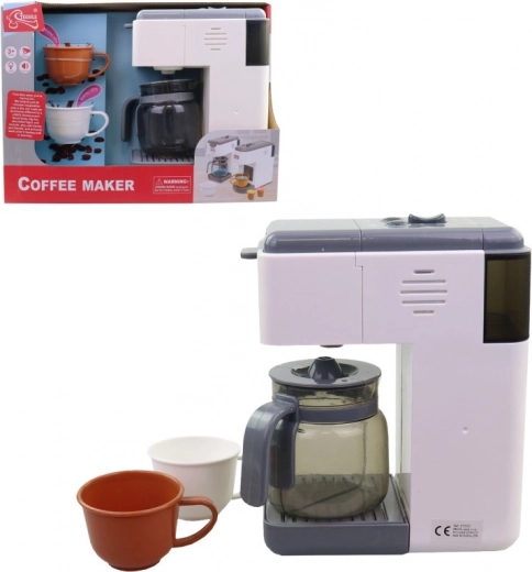 Cafetera con accesorios para niños