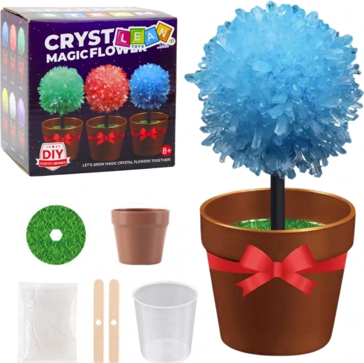 Arbolito mágico de cristales – experimento para niños