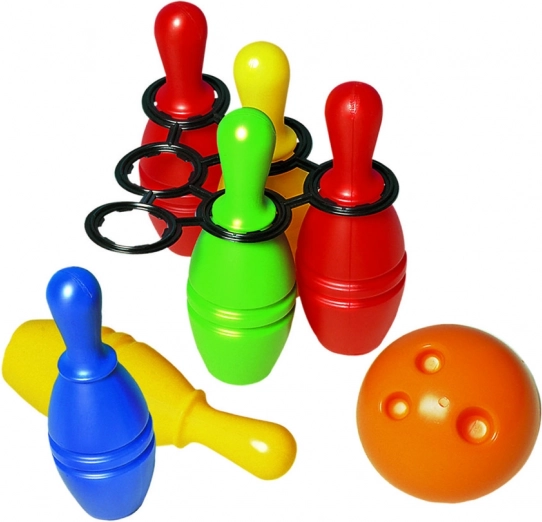 Set infantil de BOLICHE DOHÁNY: 6 bolos y bola