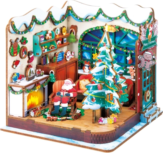 2Kids Toys rompecabezas 3D de madera Taller de Santa