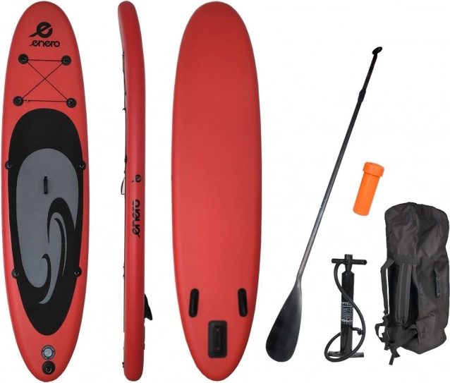 Paddleboard ENERO 320 cm rojo-negro-gris