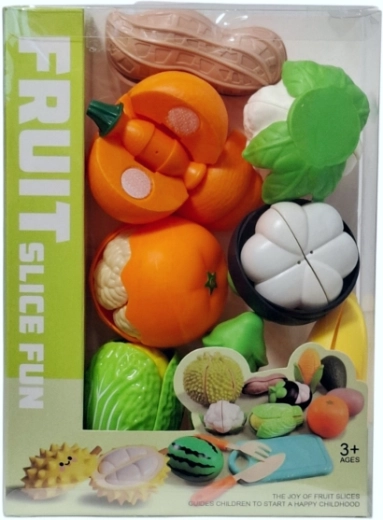 Set infantil para cortar frutas y verduras