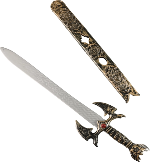 Espada de caballero con funda 59 cm