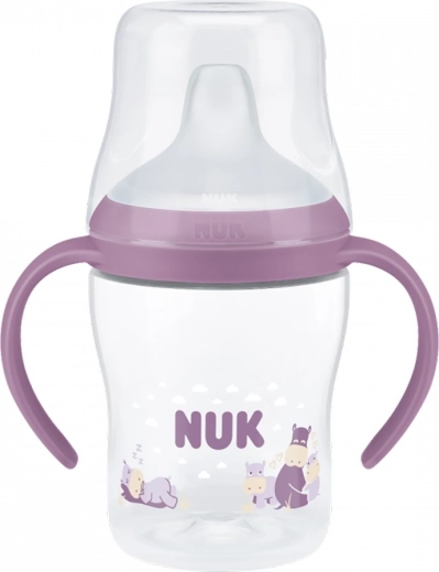 Biberón de aprendizaje NUK Perfect Match 150 ml hippo - 1 unidad
