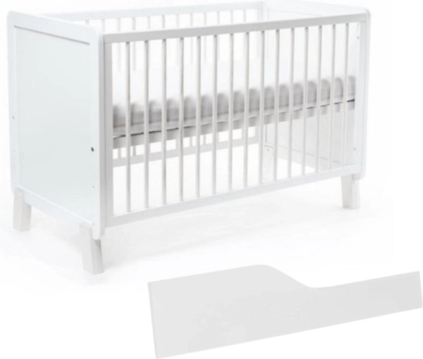 Cuna infantil NANNA Niko blanca 120 × 60 cm