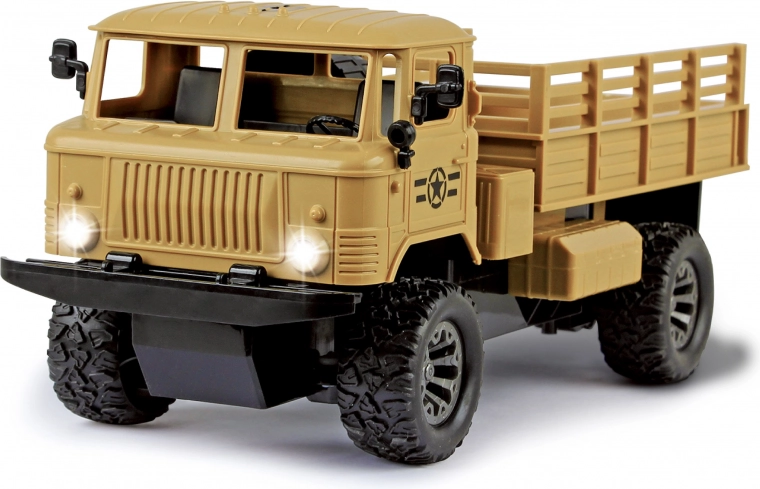Coche militar teledirigido