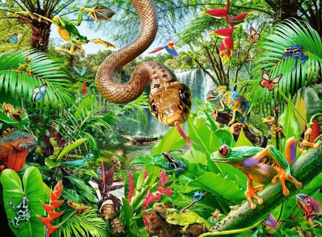 Puzzle Ravensburger Reptile Resort de 300 piezas