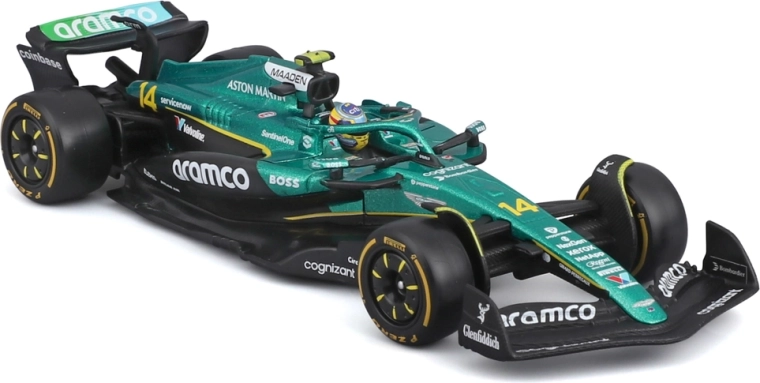Aspecto auténtico del monoplaza Aston Martin AMR25
