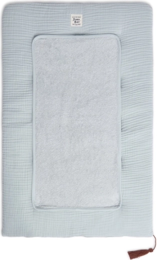 Funnababy cambiador de muselina Dove Grey 50 × 80 cm
