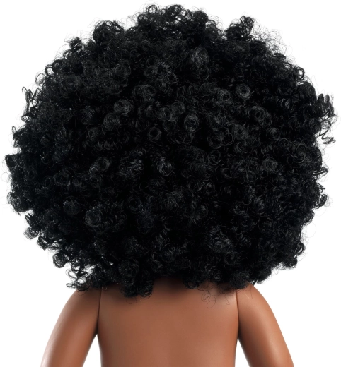 Abundante cabello rizado