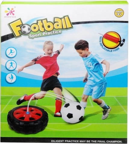 Set de entrenamiento de fútbol con balón y bomba