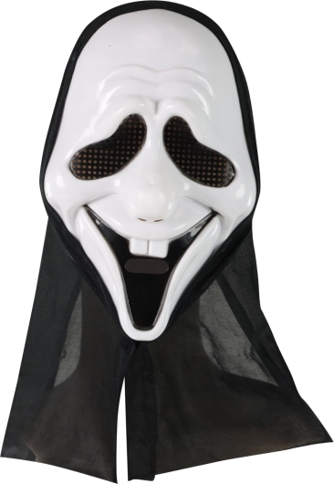 Máscara de fantasma con pañuelo