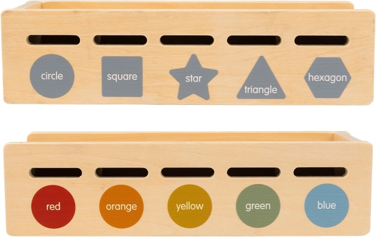 Más formas de aprendizaje: formas y colores