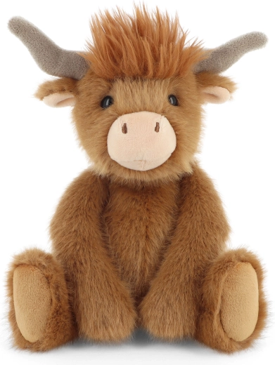 Vaca escocesa de peluche Keeleco Mundo mágico 20 cm