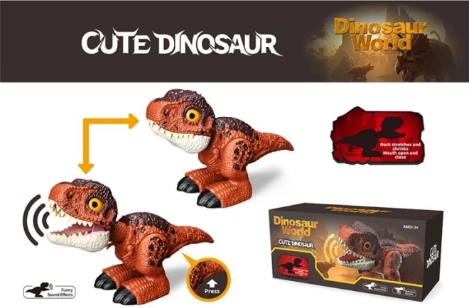 Dinosaurio a pilas con sonido – Tyrannosaurus Rex