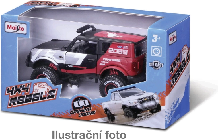 Maisto 4x4 Rebels modelo de coche todoterreno