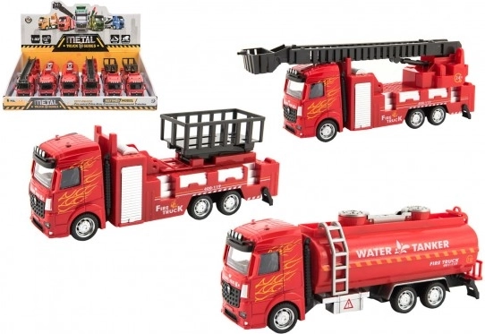 Camión de bomberos con función de retrofricción