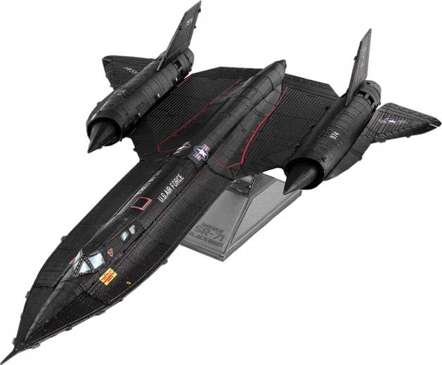 Metal Earth rompecabezas 3D avión LOCKHEED SR–71 BLACKBIRD