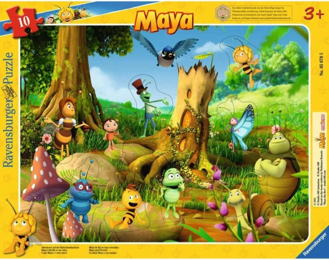 Ravensburger encajable Abeja Maya – puzzle de 10 piezas