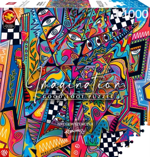 GOOD LOOT Puzzle Imagination: Nikodem Szewczyk Krabonszcz – Me estoy esforzando de verdad, 1000 piezas