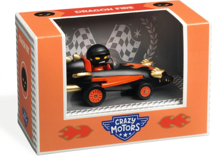 Cochecito Dragon Fire DJECO Crazy Motors