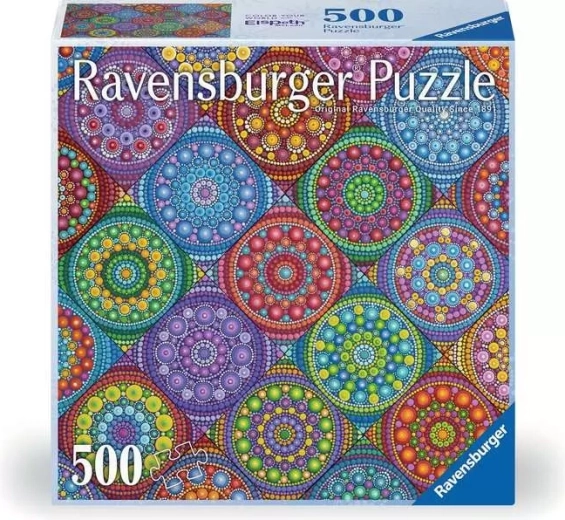 Puzzle Ravensburger Magníficas mandalas 500 piezas