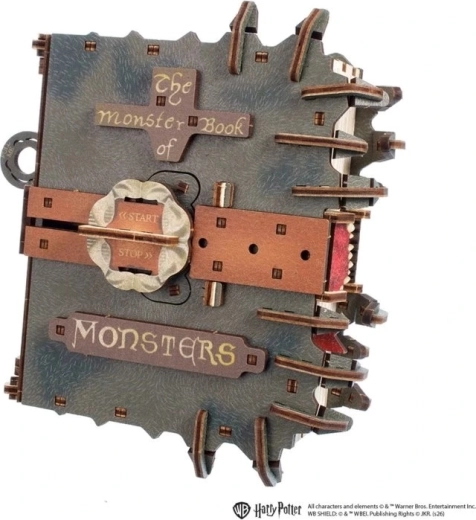 Ugears rompecabezas mecánico de madera Harry Potter Monster Book of Monsters