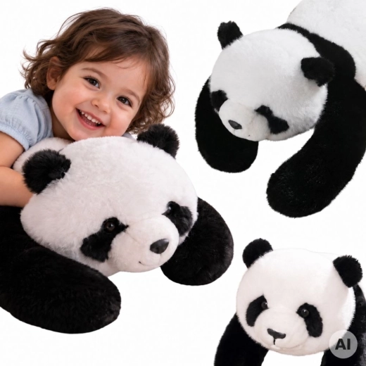 Panda de peluche sensorial con peso WOOPIE de 1 kg