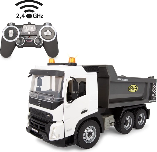 Camión volquete Volvo FMX Meiller teledirigido 1:20