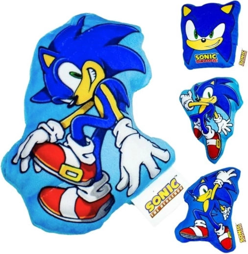 Cojín de peluche SONIC – 4 diseños, 15 cm