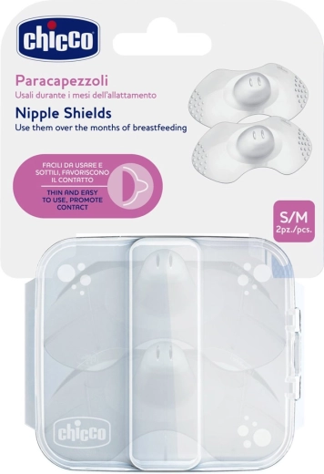 Protectores de pezón Chicco SkinToSkin de silicona 2 uds S/M