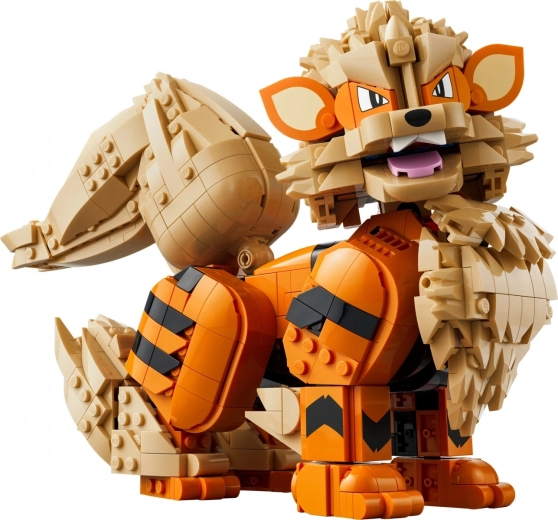Arcanine articulado para poses dinámicas