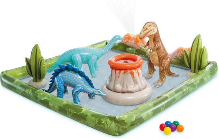Parque acuático inflable Jurassic Park INTEX
