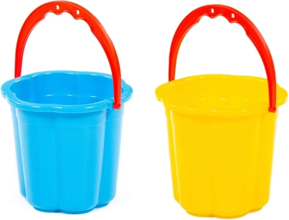 Cubo infantil para arena y agua Kwiatek pequeño