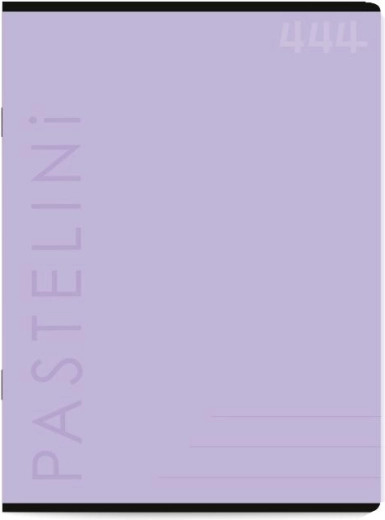 Cuaderno A4 PASTELINI morado rayado, 40 hojas