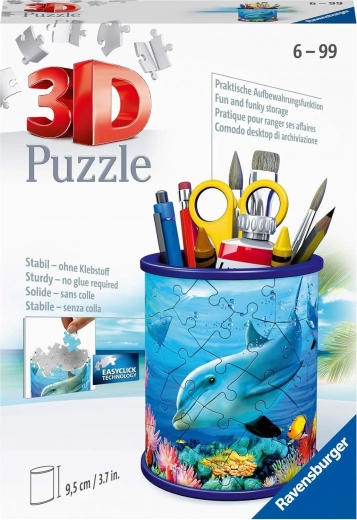 Ravensburger Puzzle 3D Soporte Mundo submarino