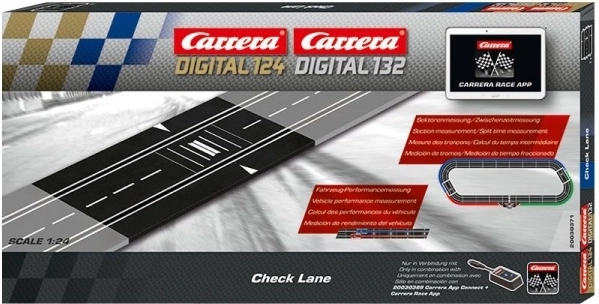 Medición de tiempos parciales Check Lane para pistas de carreras Carrera Digital 132/124