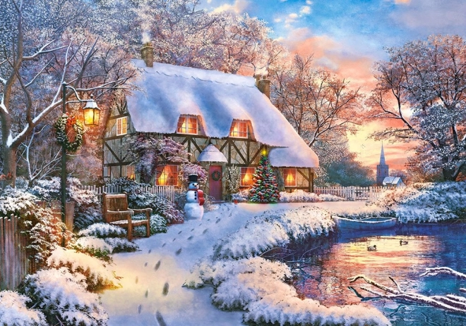 Puzzle de 500 piezas Winter Cottage