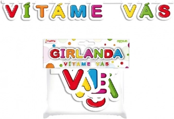Guirnalda de papel «Bienvenidos»
