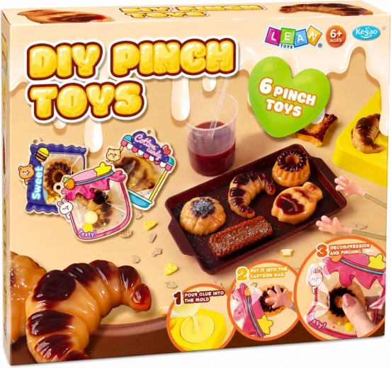 Crea hasta 6 adorables dulces squishy