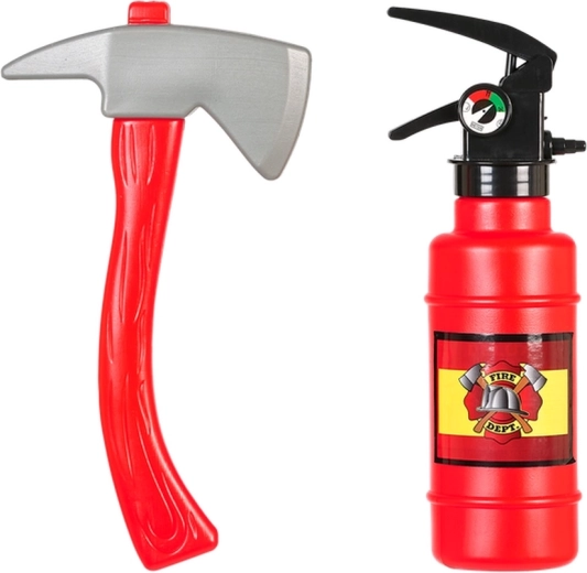 Souza! disfraz infantil de bombero con accesorios para niños de 4 a 7 años