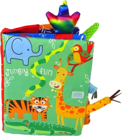 Libro suave de animales de la jungla