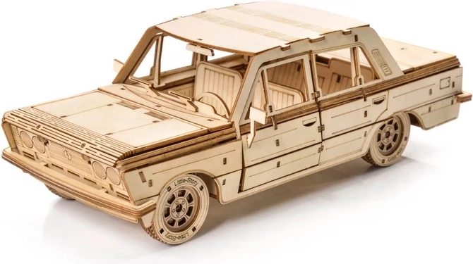 Little Story rompecabezas 3D de madera del coche FSO Fiat 125p 1:16