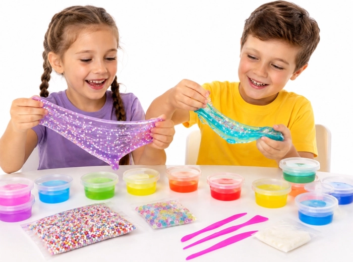 Diversión sensorial: amasar, estirar y dar forma