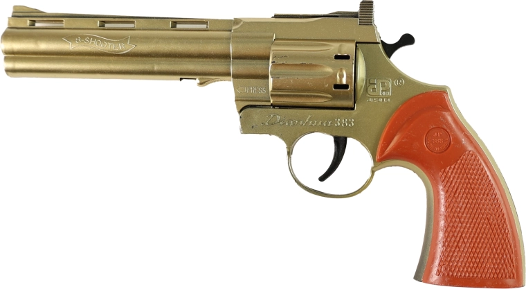 Pistola de plástico de petardos de 8 disparos