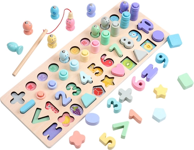 Tabla multifuncional encajable 4 en 1 para niños de 2Kids Toys