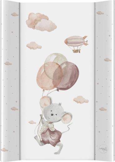 Ceba Baby colchón cambiador blando Basic Mouse 50 × 70 cm