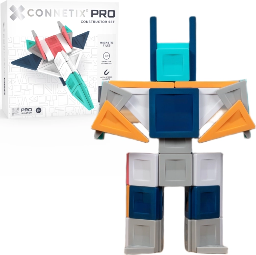 Juego de construcción magnético CONNETIX Pro Constructor Set de 70 piezas
